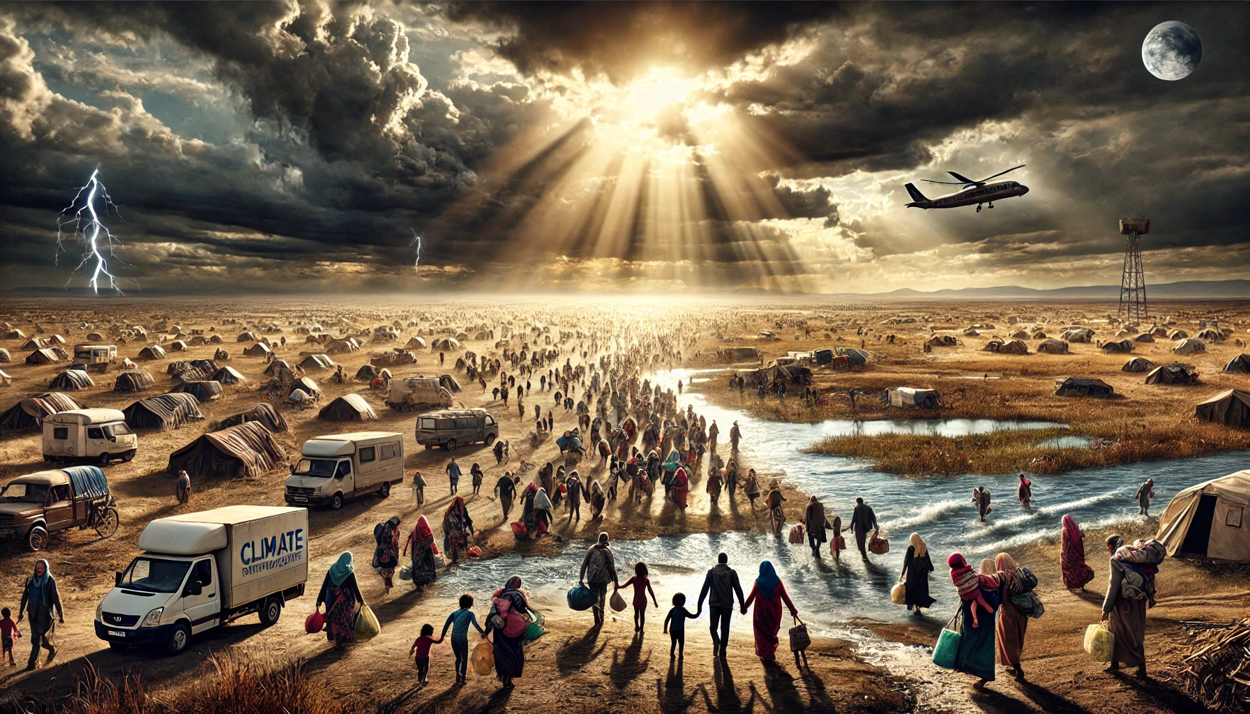 气候难民突破1亿:全球危机正在展开